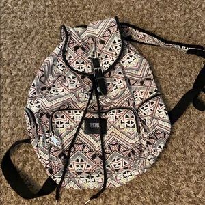PINK Victoria’s Secret backpack bookbag drawstring